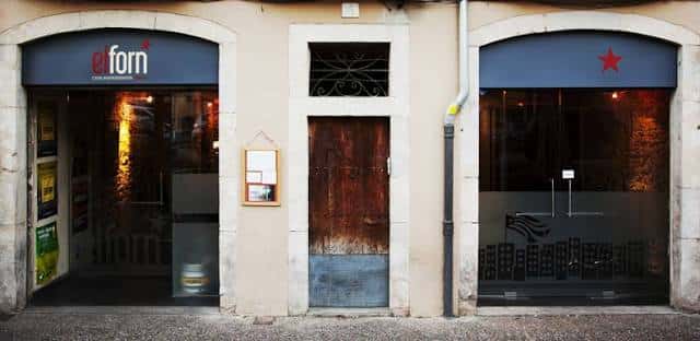 Fachada exterior del Casal Independentista El Forn en Girona