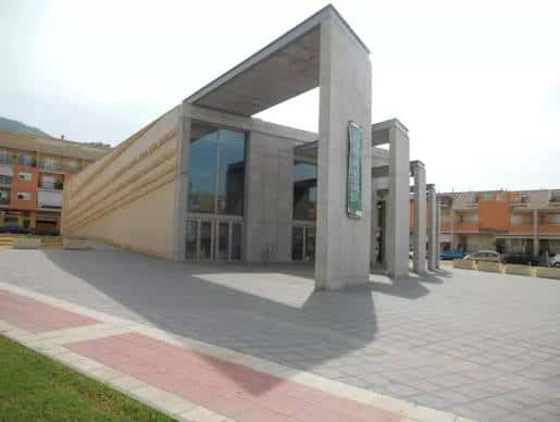 Fachada exterior del Auditorio Municipal Miguel Ángel Clares en Algezares