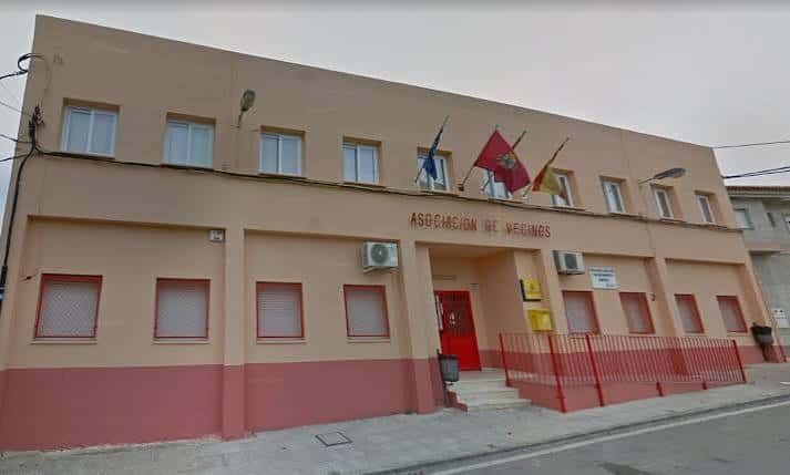 Fachada de la Asociación de Vecinos Molinos Marfagones en Cartagena