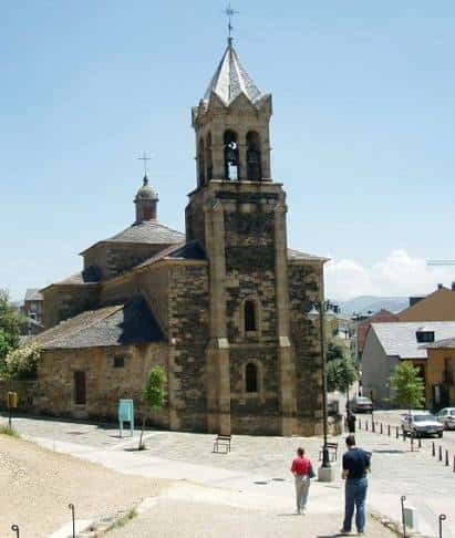 Vista exterior de la Iglesia de San Lorenzo en Ponferrada