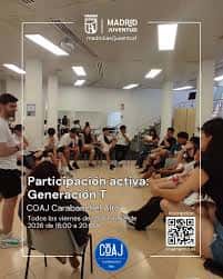 Sesión de taller participativo en el COAJ Carabanchel Alto