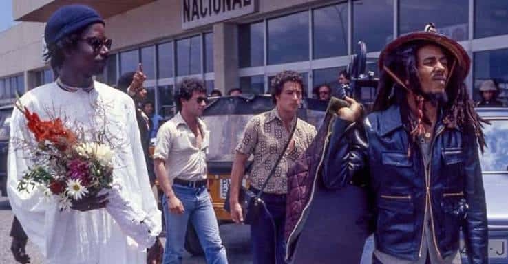 Bob Marley y The Wailers llegando a Ibiza en 1978