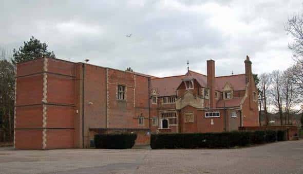 Vista exterior del Knole (Freemasons' Hall) en Bournemouth