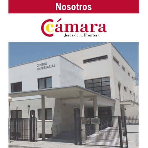 Fachada exterior del Centro Empresarial de la Cámara de Comercio de Jerez