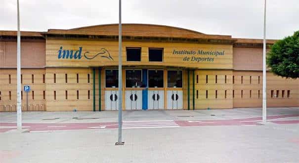 Fachada frontal del Instituto Municipal de Deportes (IMD)