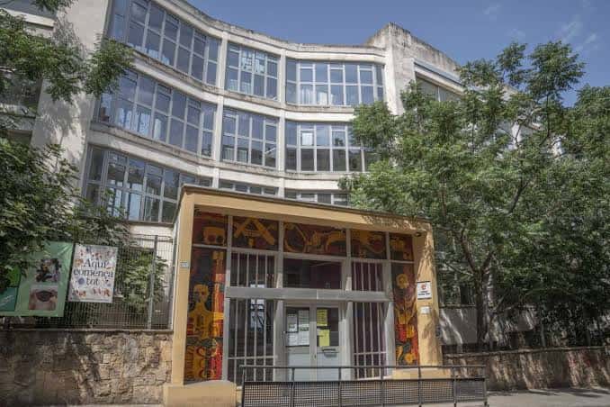 Fachada exterior del edificio del Centre de Gestió de la Mobilitat