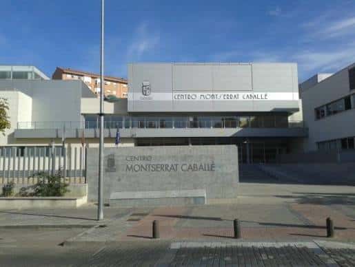 Fachada exterior del Centro Cultural Montserrat Caballé en Arganda del Rey