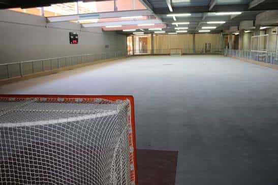 Pista interior de hockey patines en la Ciudad Deportiva de Zamora