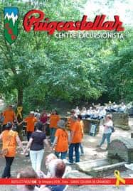 Actividad al aire libre del Centre Excursionista Puigcastellar en un entorno natural