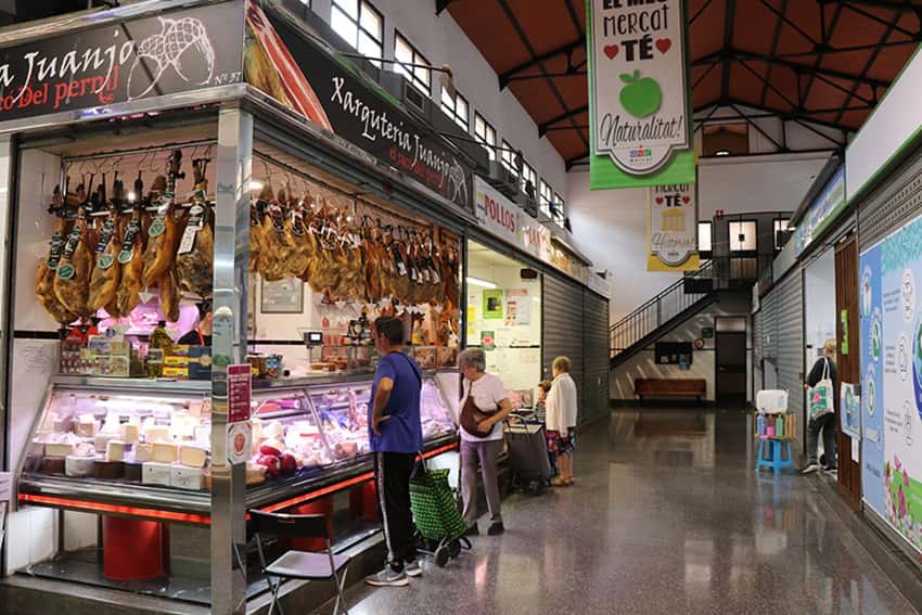 Recetas en el mercado