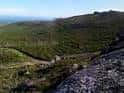 Paisaje montañoso y rocoso de la Serra da Martiñá