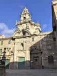 Exterior de la Iglesia y Convento de Santo Domingo desde un ángulo lateral