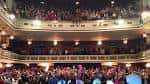 Interior del Teatro Colón con público durante un evento