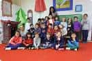 Aula o espacio común del CEIP A Xunqueira 2 decorado