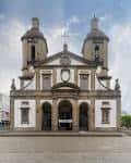 Vista frontal de la Concatedral de San Julián de Ferrol