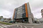 Edificio residencial moderno en la Rúa das Teixugueiras