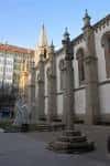 Iglesia de San Andrés y cruceiro en A Coruña