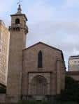 Fachada principal de la Iglesia de San Francisco de Asís con su campanario