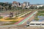 El nuevo tramo del Parque Rambla conecta el Cartagonova con el ...