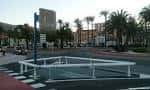 Port of Dénia - entrance to the parking of the Lonja - Dénia.com
