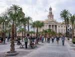 Saint John of God Square (Plaza de San Juan de Dios) and Old Town ...
