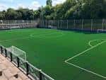 Obras renovación del césped artificial del Campo de Fútbol de ...