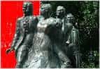 Escultura en la Praza das Conchiñas