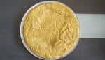 Tortilla de patatas en un plato, una especialidad de la Vinoteca Confort