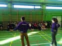 Gimnasio del IES Urbano Lugrís durante una actividad deportiva
