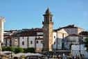 Vista panorámica del Convento de San Domingos y sus alrededores en Betanzos