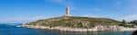 Gran panorámica de la Torre de Hércules y su entorno costero