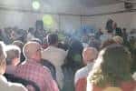 Interior del CEIP Curros Enríquez durante un evento con público