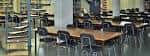 Sala de lectura de la Biblioteca de Filología de la USC