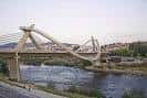 BRIDGE PONTE DO MILENIO IN OURENSE OURENSE - GALICIA
