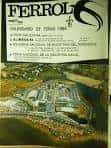 Vista aérea del recinto de la Feria de Muestras de Ferrol en un cartel antiguo