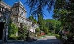 Vista panorámica del Pazo de Lourizán y sus extensos jardines
