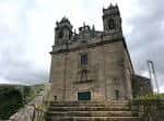 Monasterio de San Salvador de Lérez visto desde la escalinata de acceso