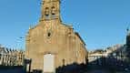 Iglesia de San Paio de Navia con campanario de piedra
