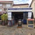 Fachada de un restaurante en la Praza da Chousa