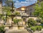 Plaza Obispo Cesáreo: El verde oasis de Ourense