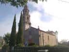 Exterior de la Iglesia de Santa María de Xeve en Pontevedra, vista lateral