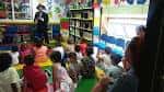Actividad infantil en la sala de lectura de la Biblioteca Pública Municipal de San Francisco