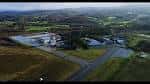 Panorámica aérea del complejo del CIAR en el Aeródromo de Rozas