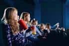 Público infantil en el interior de una sala del Cine Duplex