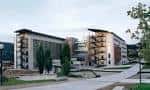 Vista exterior de la Facultad de Derecho del Campus de Ourense