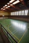 Interior del pabellón deportivo del IES Luís Seoane