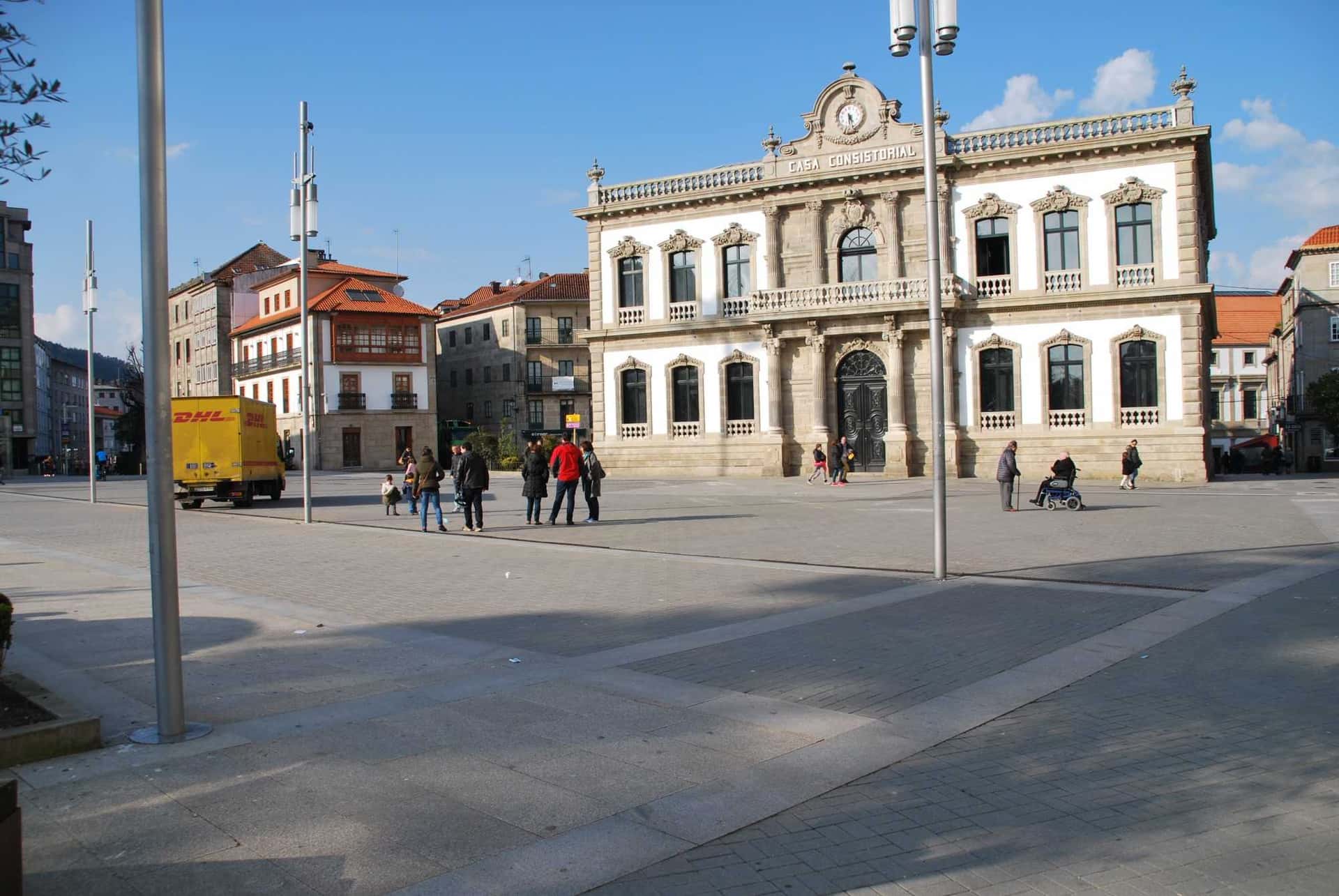 Concierto de banda del Local de Música de Pontevedra en el Festival San Patricio