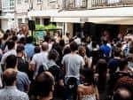 Público disfrutando de un concierto al aire libre en Ho! Gruf