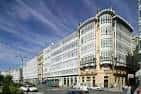 Edificios de galerías en la Avenida de Montoto, Dársena de la Marina
