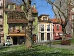 File:351 Plaza del Carbayedo (Avilés), porxos de la banda nord.jpg ...